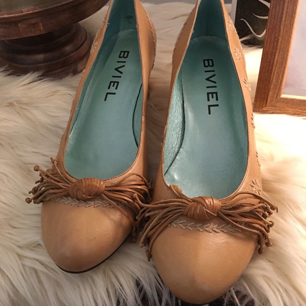 Biviel Leather Heels